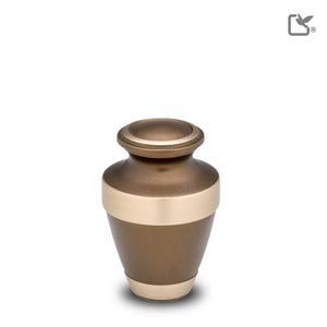 Espanaª Keepsake Urn Bronze & Brushed Gold