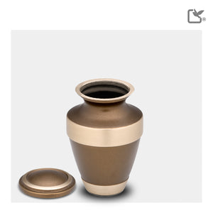 Espanaª Keepsake Urn Bronze & Brushed Gold