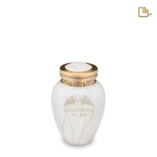 Keepsake Blessing Pearl Cremation Urn