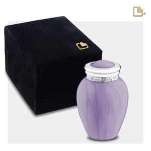 Keepsake Blessing Pearl Lavender Cremation Urn