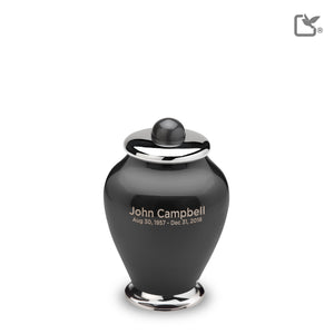 Keepsake Tall Simplicity Midnight Cremation Urn - COMFORT™ by LoveUrns®