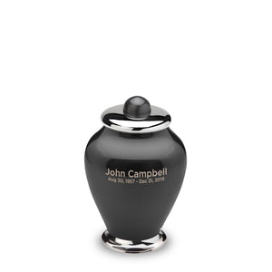 Keepsake Tall Simplicity Midnight Cremation Urn - COMFORT™ by LoveUrns®