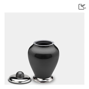 Keepsake Tall Simplicity Midnight Cremation Urn - COMFORT™ by LoveUrns®