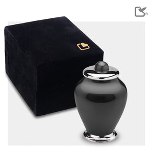 Keepsake Tall Simplicity Midnight Cremation Urn - COMFORT™ by LoveUrns®