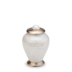 Keepsake Tall Simplicity Pearl Cremation Urn