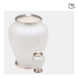 Keepsake Tall Simplicity Pearl Cremation Urn