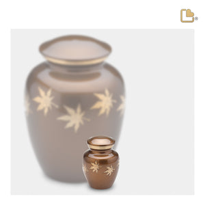 Keepsake Autumn Leaves Cremation Urn