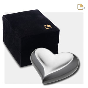 Heart Slate Pewter Cremation Urn