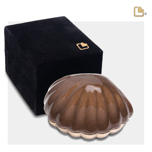 Keepsake Shell Bronze Cremation Urn