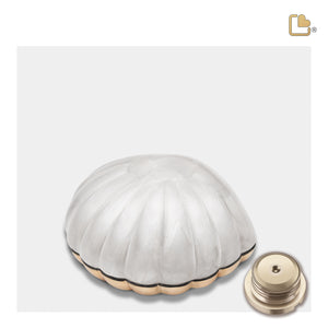 Keepsake Shell Pearl Cremation Urn