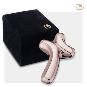 ComfortCross Keepsake Urn Pol RoseGold