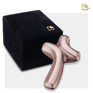 ComfortCross Keepsake Urn Bru RoseGold