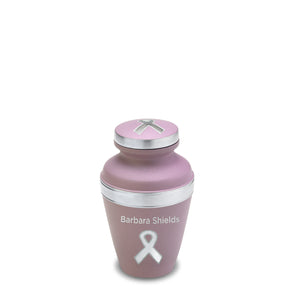 Keepsake Awareness Pink Cremation Urn