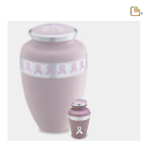 Keepsake Awareness Pink Cremation Urn