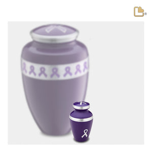 Keepsake Awareness Purple Cremation Urn