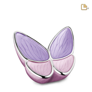 Medium Wings of Hope Butterfly Lavender Cremation Urn