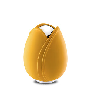 Tulip Medium Urn Yellow & Polished Silver