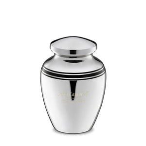 ArtDeco Medium Urn Pol Silver