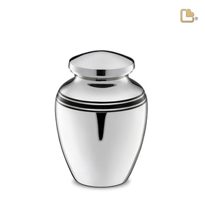 ArtDeco Medium Urn Pol Silver