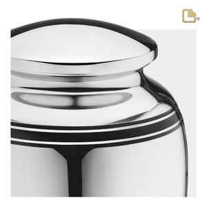 ArtDeco Medium Urn Pol Silver