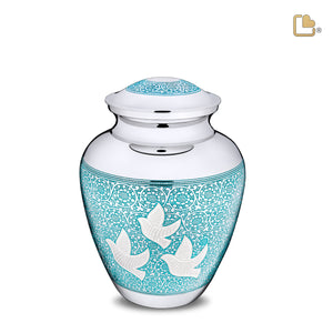 Medium Soaring Doves Cremation Urn - COMFORT™ by LoveUrns®