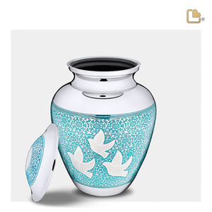 Medium Soaring Doves Cremation Urn - COMFORT™ by LoveUrns®