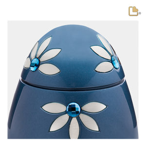 Medium Nirvana Azure Cremation Urn