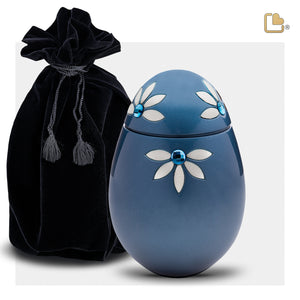 Medium Nirvana Azure Cremation Urn