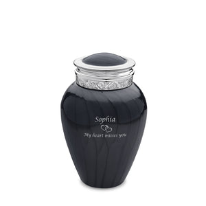 Medium Blessing Midnight Cremation Urn