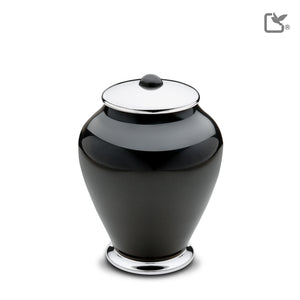 Medium Tall Simplicity Midnight Cremation Urn - COMFORT™ by LoveUrns®