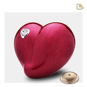 Medium LoveHeart Cremation Urn