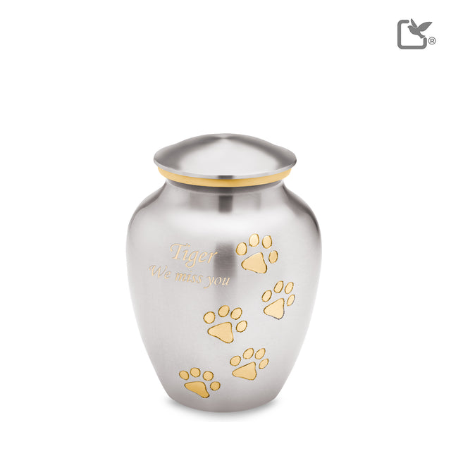 Classic Pewter Pet Medium Urn