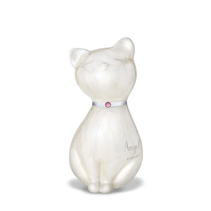 Princess Catª White Pet Urn