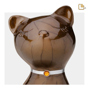 Princess Catª Bronze Pet Cremation Urn