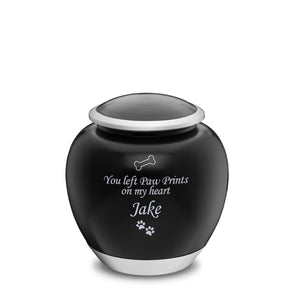 Shadow Medium Pet Urn Black & Bru Pewter