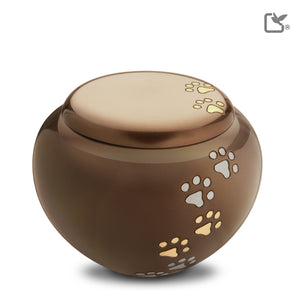 Bronze Cuddleª Large Pet Cremation Urn