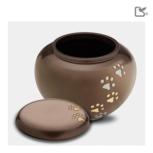 Bronze Cuddleª Large Pet Cremation Urn