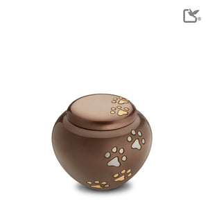 Bronze Cuddleª Small Pet Cremation Urn