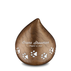 LoveDropª Bronze Pet Cremation Urn