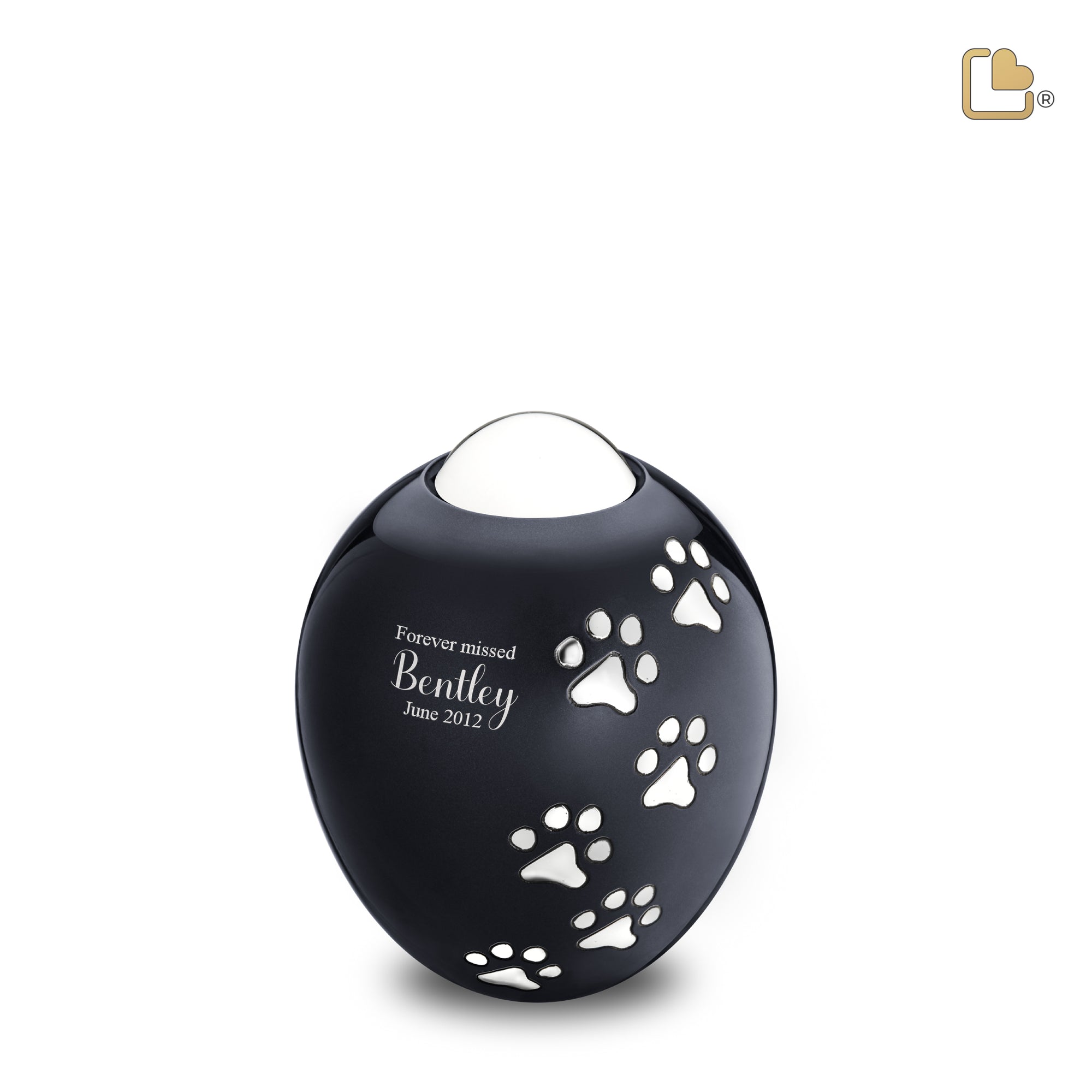 Adore Midnight Medium Pet Cremation Urn