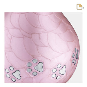 LoveDrop Pink Pet Cremation Urn