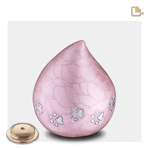 LoveDrop Pink Pet Cremation Urn