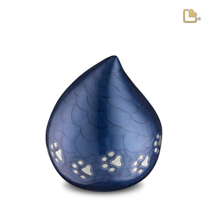 LoveDrop Blue Pet Cremation Urn