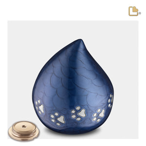 LoveDrop Blue Pet Cremation Urn