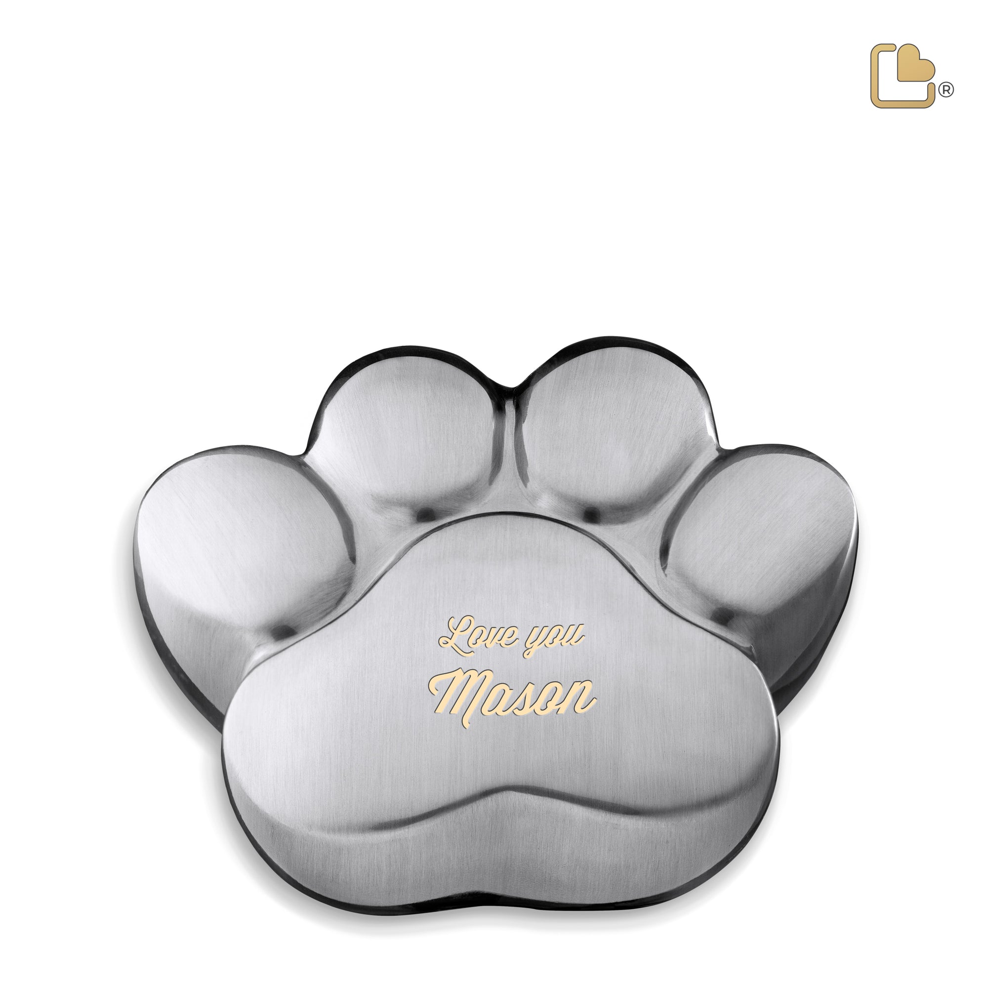 LovePaw Medium Pet Bru Pewter