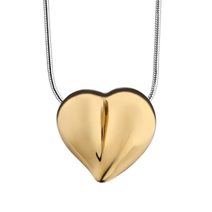 LoveHeartª Gold Vermeil Sterling Silver Cremation Pendant