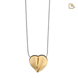 LoveHeartª Gold Vermeil Sterling Silver Cremation Pendant