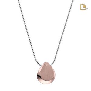 Drop Ashes Pendant Pol & Bru Rose Gold Vermeil