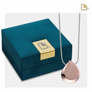 Drop Ashes Pendant Pol & Bru Rose Gold Vermeil