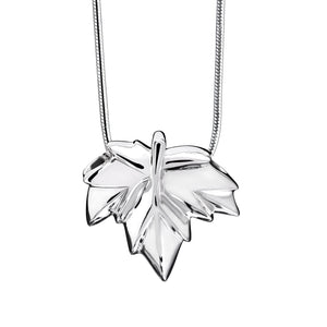 Autumn Leafª Sterling Silver Cremation Pendant